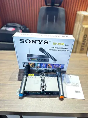 Sony SY-338 Professional Dual Wireless Microphone System