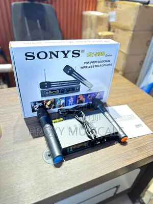 Sony SY-338 Professional Dual Wireless Microphone System