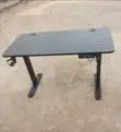 Luxury Modern Black Height-Adjustable Standing Desk - 1
