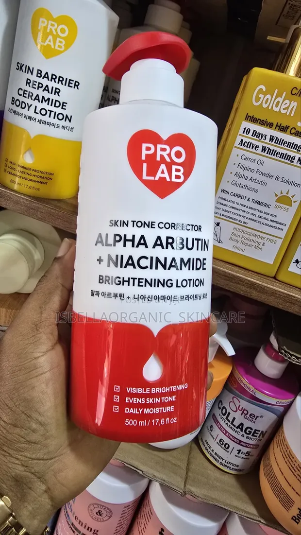 Prolab Alpha Arbutin Niacinamide Lotion Mai Haskakawa 500ml - 1