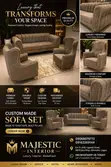 Luxury Modern Sofa Set - Premium Quality - 4