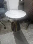 Modern Side Round Table - Fitar Marmara Fari - 1