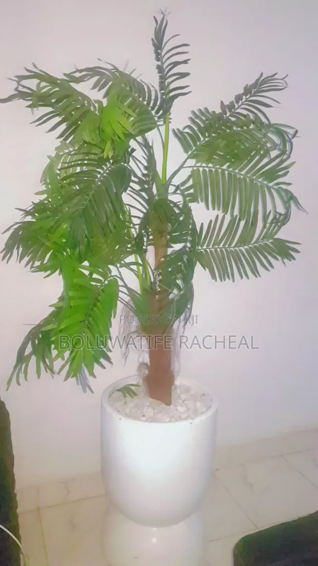 Home Interiors Large Flowerpot - White - 1