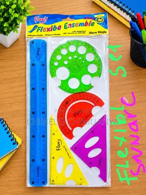 Flexible Ruler and Set Square