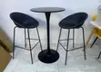 Luxury Modern Dining Set - Black Bistro Bar - 1