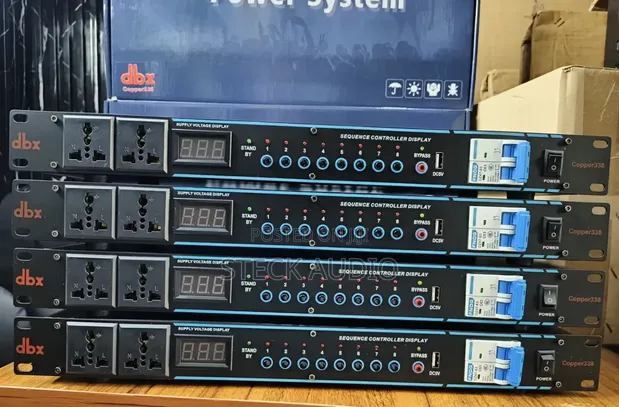 DBX 10-Input Power Sequencer with Surge Protection - 1