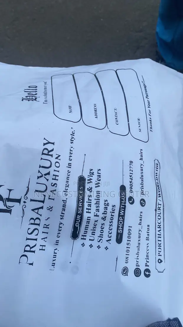 Nenecustomizing: Branded Nylon Bags Printing - 1