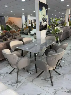 Luxury 6-Seater Modern Dining Set