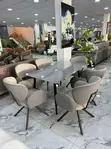 Luxury 6-Seater Modern Dining Set - 2