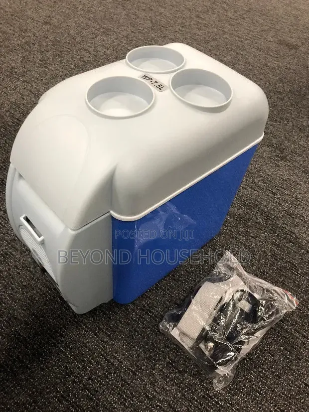 7.5L Portable Electronic Car Refrigerator - Mini Travel Fridge - 1