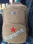 Supreme Quality Large Jean Backpack and Laptop Bag - 1