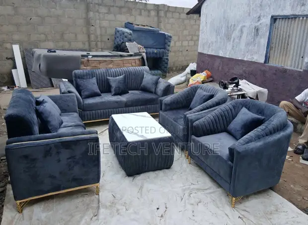 Newly Modeled Sofa Set with Table - 1