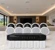 Monoprice 6-Zone Multizone Amplifier with 5 Pairs of Speakers - 3