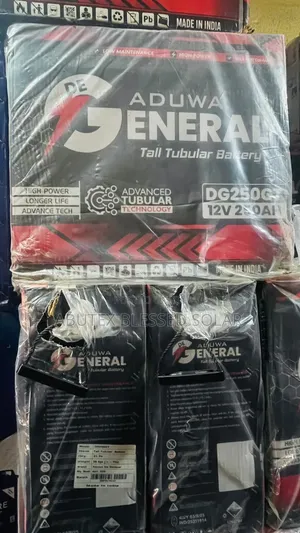 General 250Ah 12V Baturin Tubular Mai Amfani Sosai