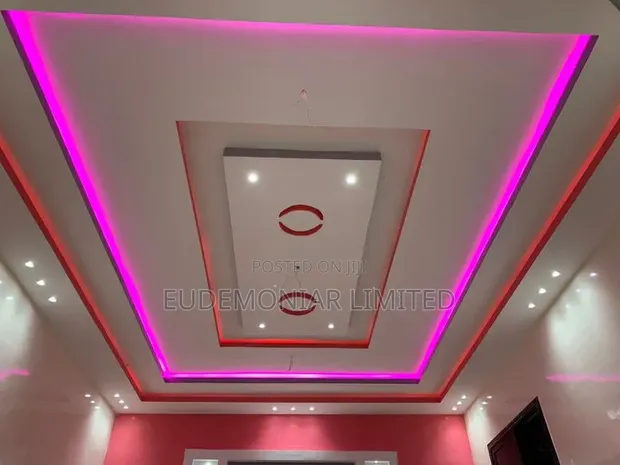 Elegant POP Ceiling Construction Services - 1