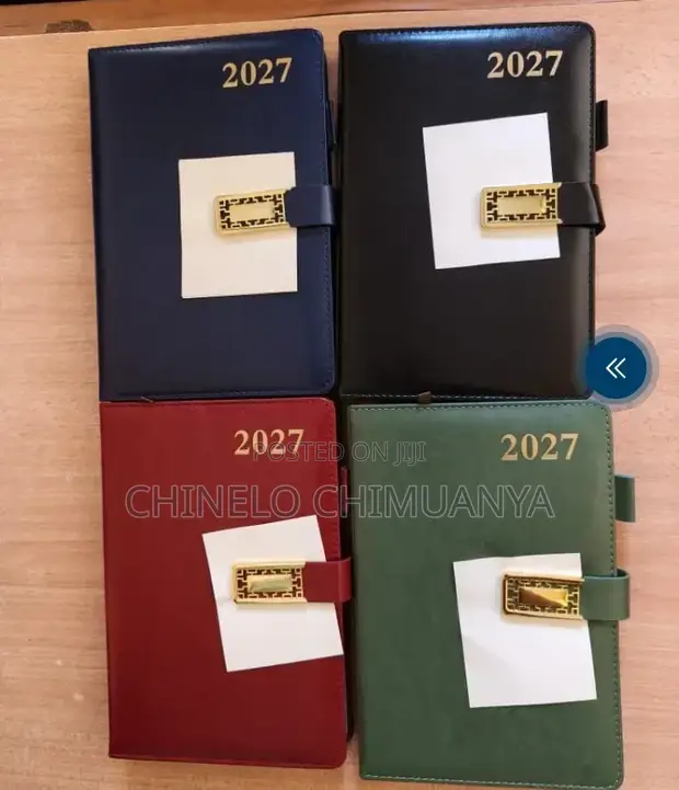 Littafin Diary Mai Girman A5 na 2027 - Launuka Daban-daban - 1