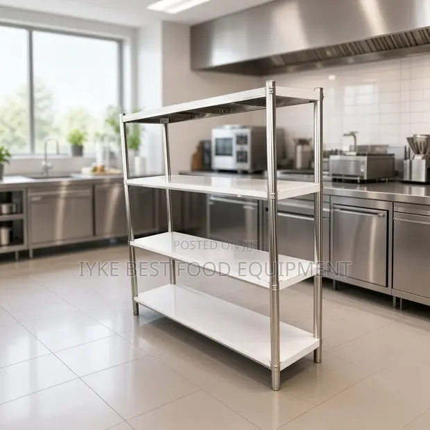 Stainless Steel Kitchen Rack - Brand New - 1