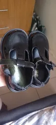 Brand New Hi-Way Baby Girl School Shoes - Black Size 25 - 1