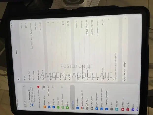 Apple iPad Pro 12.9 (2022) 2TB Gray - Fairly Used - 1
