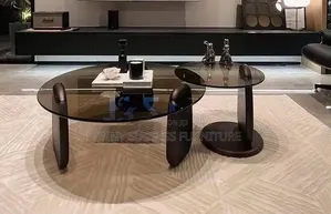 Original Glass 2-in-1 Center Table