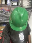MSA V-Guard Green Safety Helmet - 1