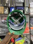MSA V-Guard Green Safety Helmet - 3