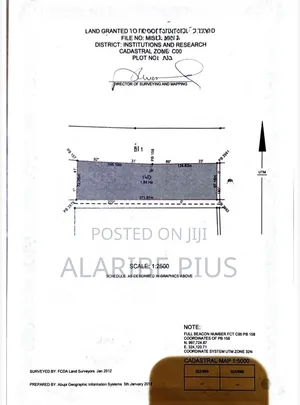 1.84 Hectares Mixed-Use Land for Sale, Idu Industrial Area, Abuja