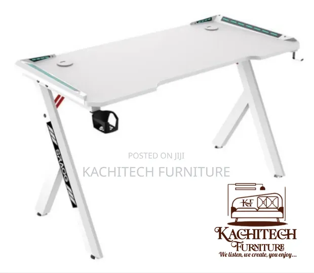 Non-Adjustable Gaming Table with LED Lights - 1