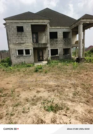 5-Bedroom Uncompleted Duplex for Sale, Epe