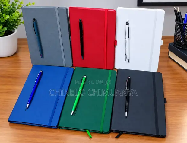 A5 Magnetic Note Pad with Pen - 1
