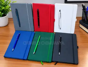 A5 Magnetic Note Pad with Pen