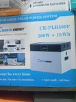 1kWh 500W Cworth Lithium Battery Solar Generator - 1