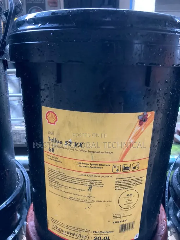 Shell Omala S2 Gx & Tellus S2 Vx Industrial Oil - 20L - 1