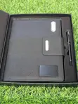 Sabon Wooden da Leather Set tare da Power Bank Notepads - 3