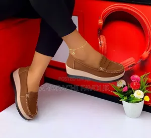 Alexander McQueen Loafer Shoes for Ladies - Denim Brown
