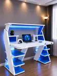 Gamer Desk Da Hasken LED - 1