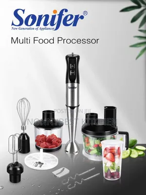 Sonifer SF-8156 7-in-1 Hand Blender Set Mai Ayyuka Da Dama