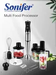 Sonifer SF-8156 7-in-1 Hand Blender Set Mai Ayyuka Da Dama - 2