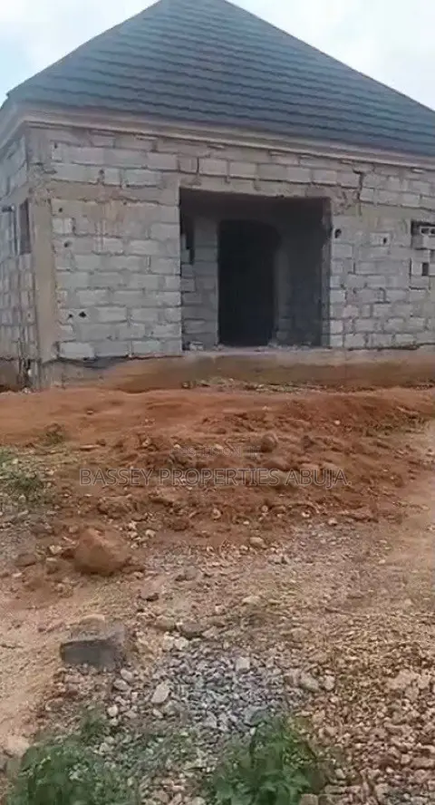 2 Bedroom Bungalow Carcass don sayarwa a Kpeyegyi, Abuja - 1