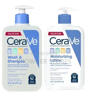 CeraVe Baby Wash & Shampoo 16 Oz (USA)