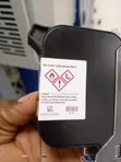 HP W3T10B Black Solvent Cartridge, Quick Dry Inkjet - 2