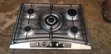 UK Used 5-Burner Stainless Steel Gas Hob - 1