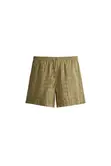 Zara Check Jacquard Linen/Cotton Shirts & Bermuda Shorts Set - 1