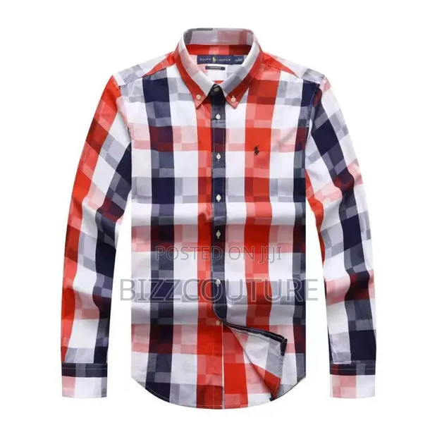 Original Polo Ralph Lauren Checkered Cotton Shirts - 1