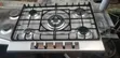 UK Used 5-Burner Stainless Steel Gas Hob - 1