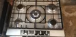 UK Used 5-Burner Stainless Steel Gas Hob - 2