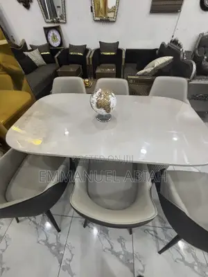 Marble Dining Table Set - An Ciro Daga Turkiyya