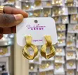 Sunbelle Statement Earrings - Gold - 2