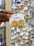 Sunbelle Statement Earrings - Gold - 3
