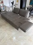 Extendable Leather Sofa - 6 Seater - 2